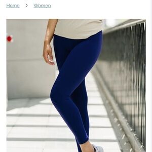 ZYIA Navy Unity Hi-rise 7/8 24"